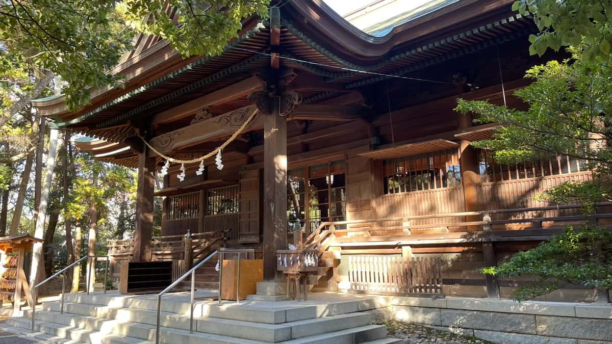 浜松八幡宮の拝殿