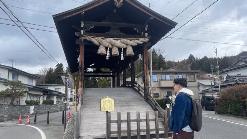 諏訪大社下社春宮下馬橋
