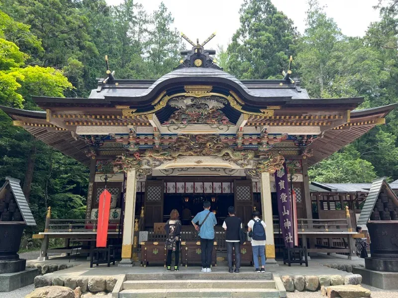 宝登山神社の拝殿