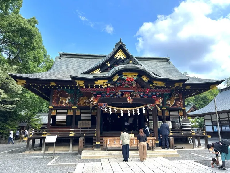 秩父神社の拝殿