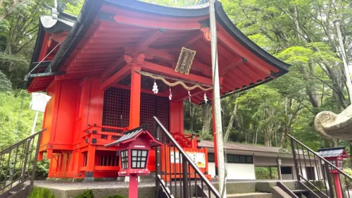 九頭龍神社の拝殿
